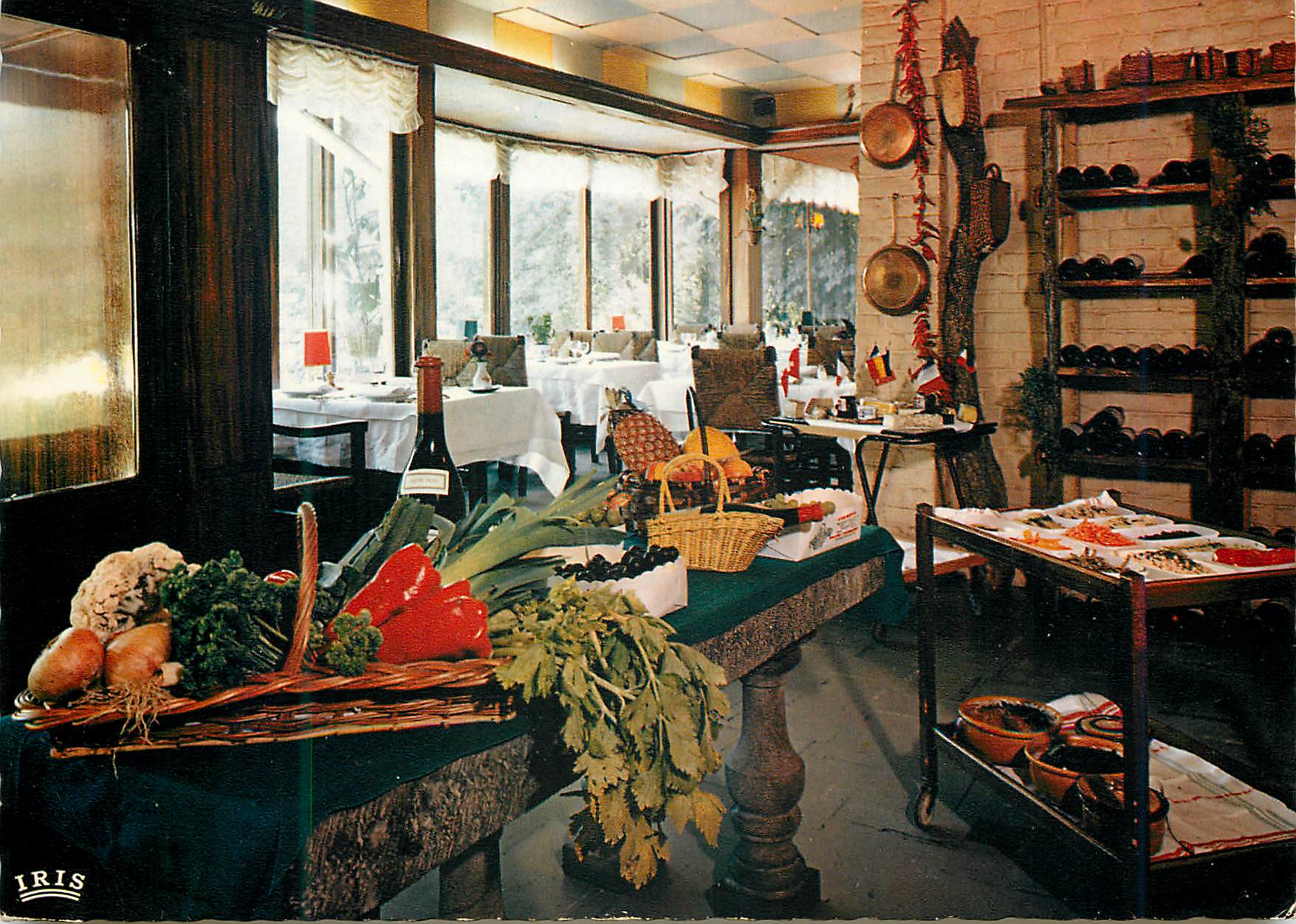 CPM Le faisan dore restaurant hotel laverval 4km de charleroi route de philippeville