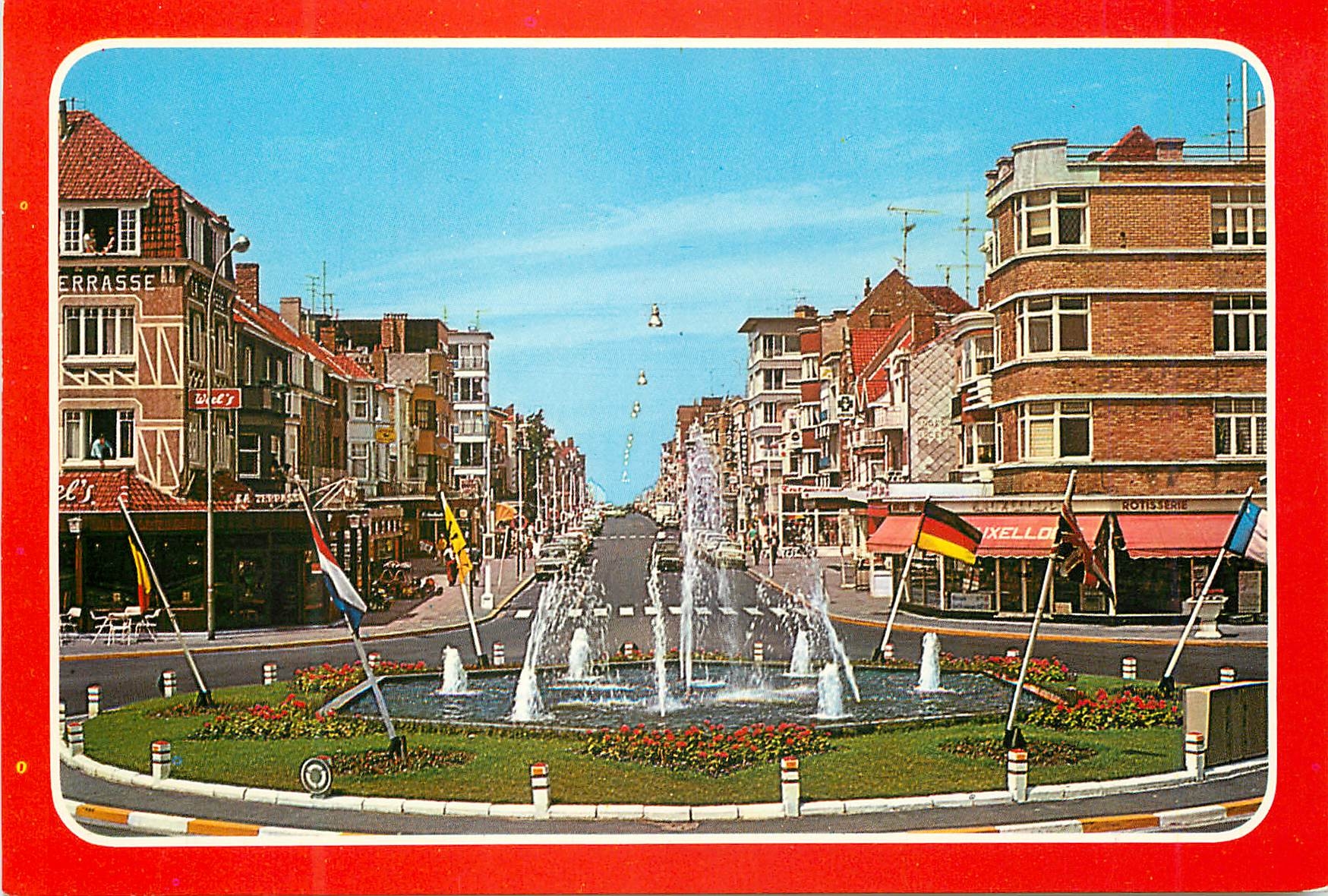 CPM Koksijde zeelaan av de la mer