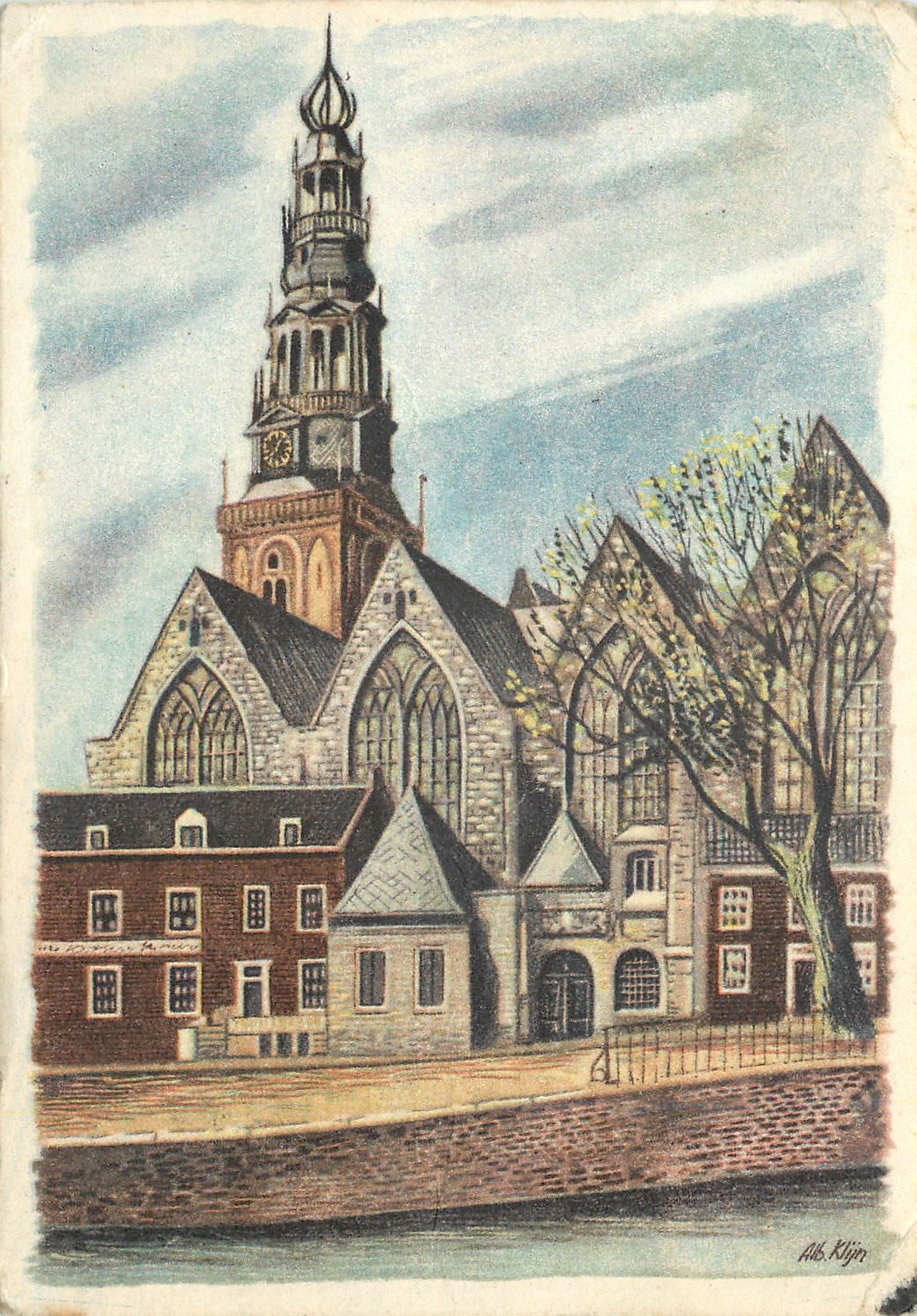 CPA Kern uitgave haalern hollande Vieille eglise