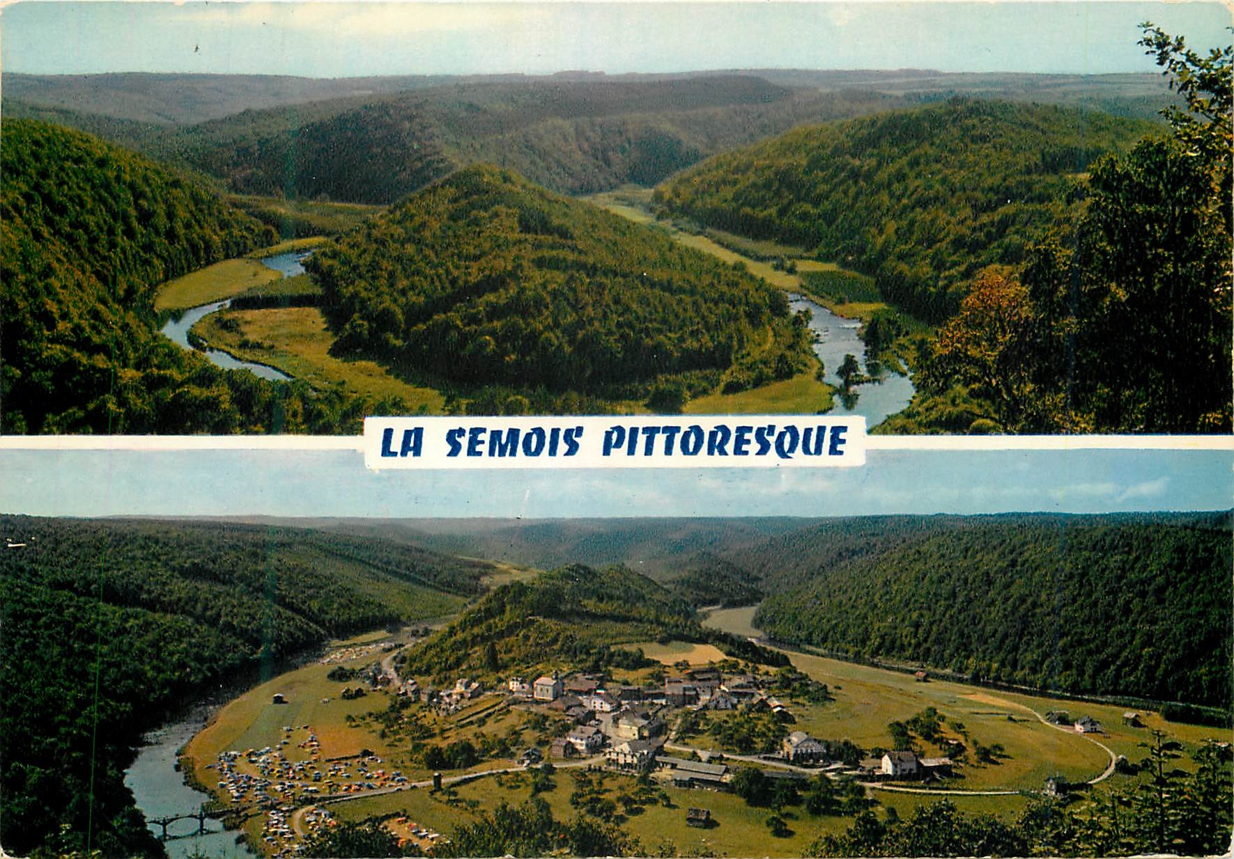 CPA La semois pottoresque le tombeau du geant a botassant et frahan sur semois