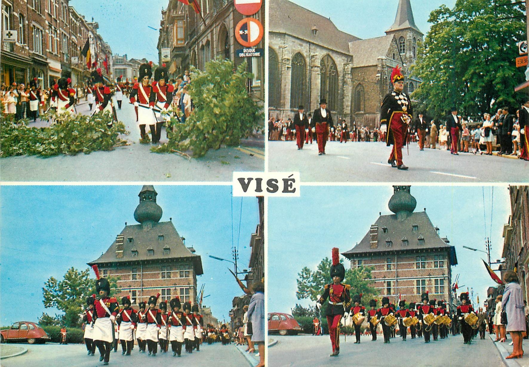 CPA Les gildes les anciens arquebusiers visetois
