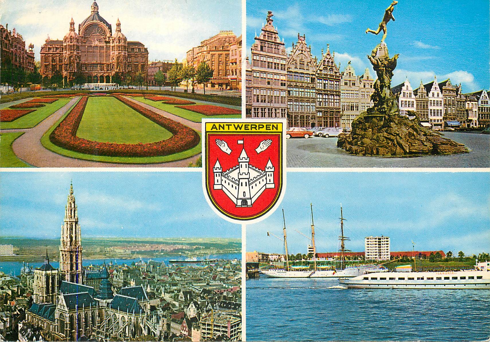 CPM Anvers souvenir