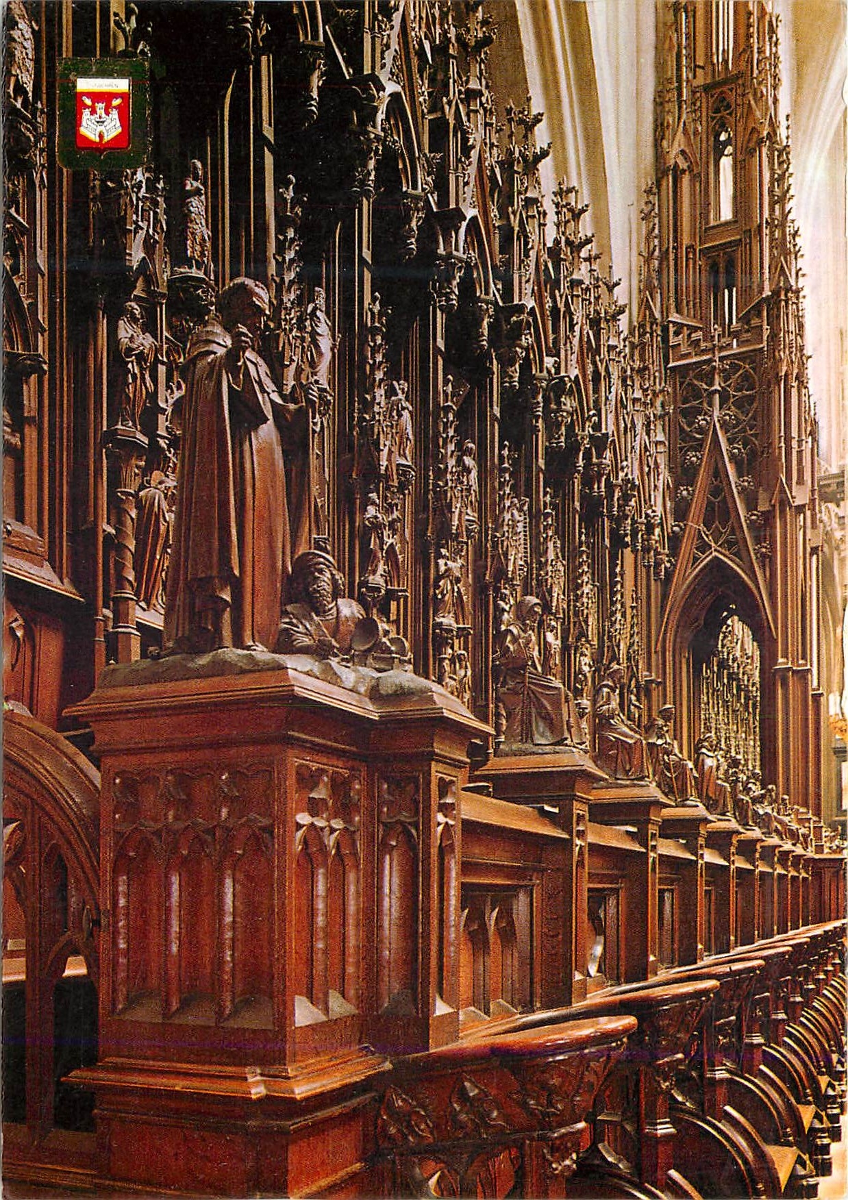 CPM Antwerpen cathedrale N D stalles 19me eeuw