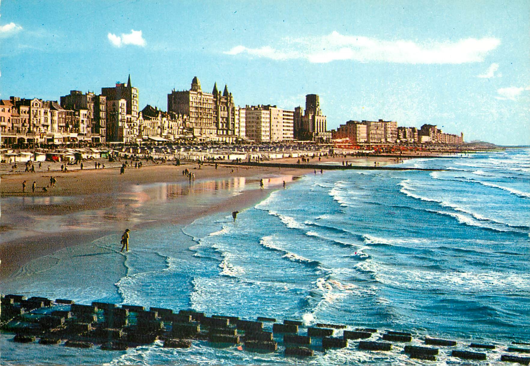 CPM Blankenberge la digue vue du pier