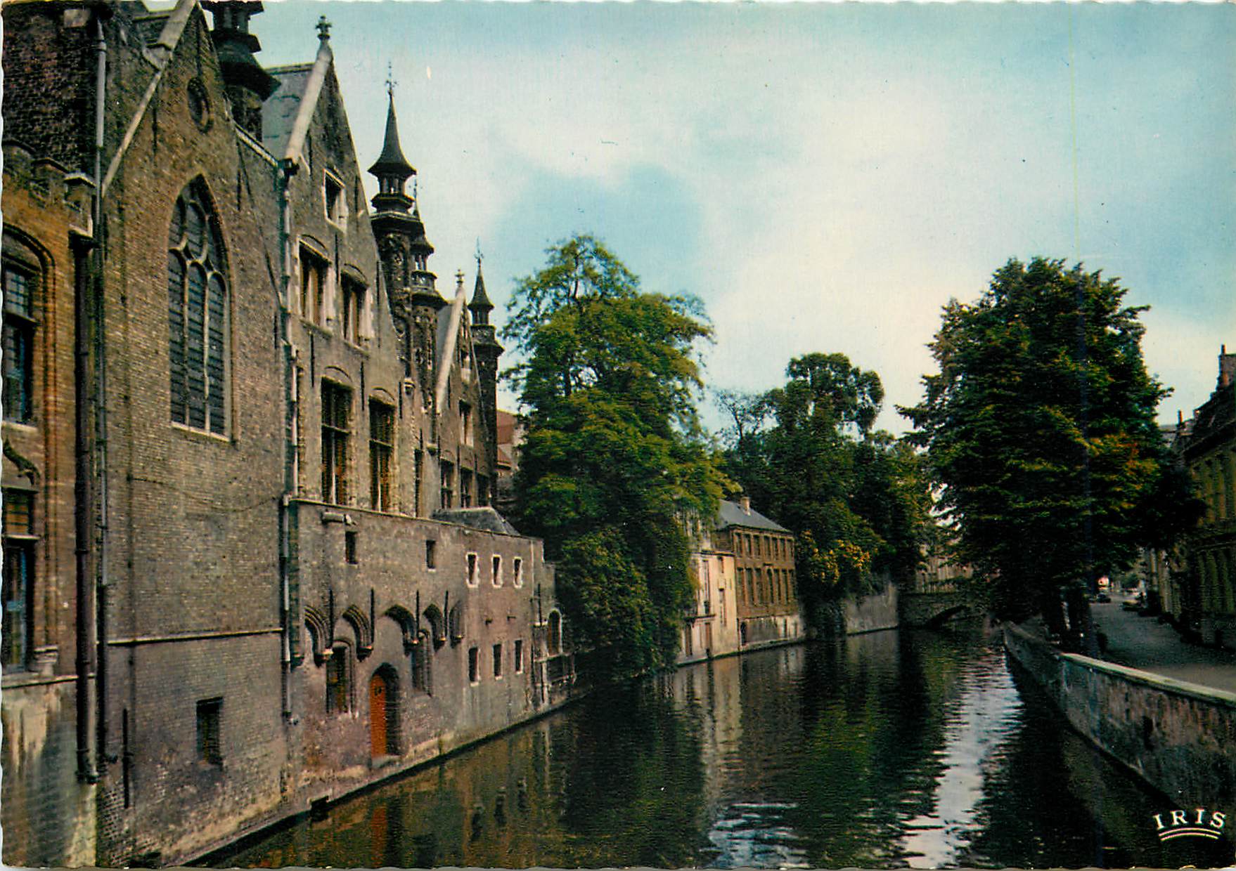 CPM Brugge quai vert et palais du franc