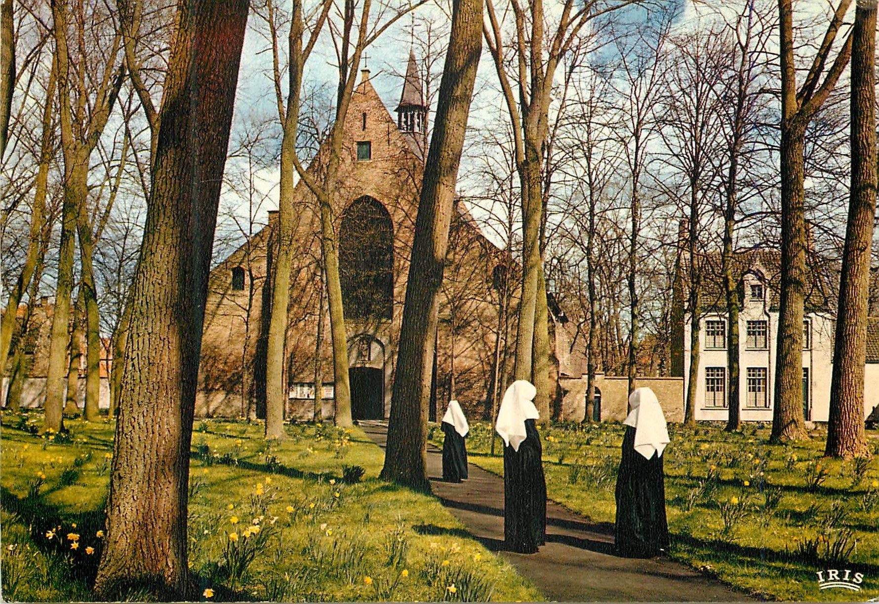 CPM Brugge le monastere de la vigne eglise ste elisabeth