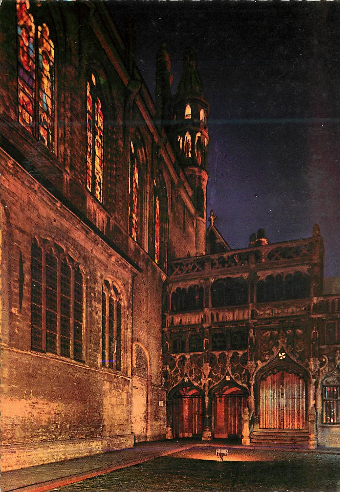 Bruges - Chapelle du Saint Sang la nuit — Krüger 923/17