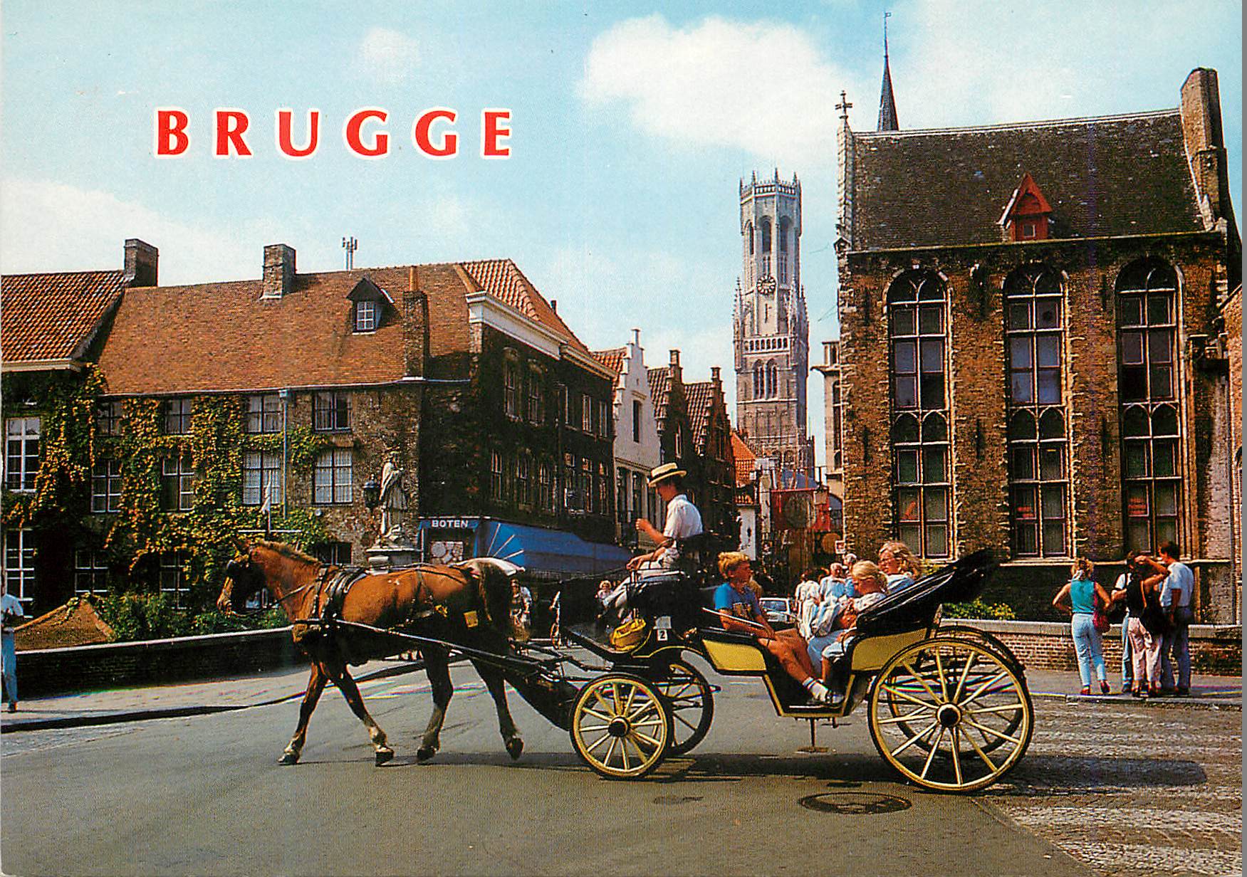 CPM Brugge pont st jean nepomucene