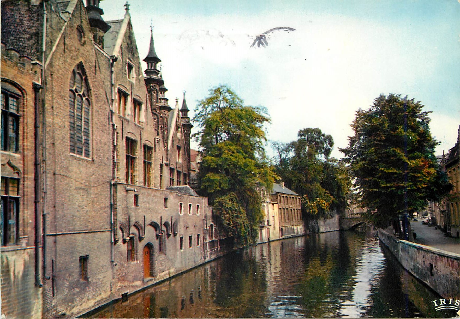 CPM Brugge quai vert et palais du franc