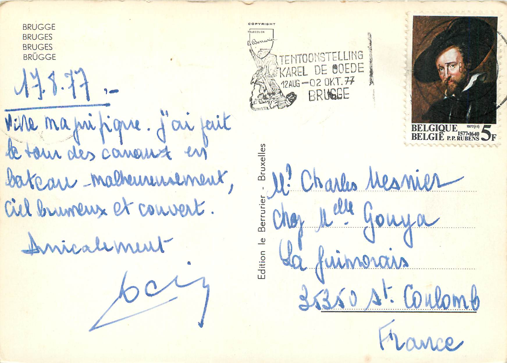 CPM Brugge — Rückseite