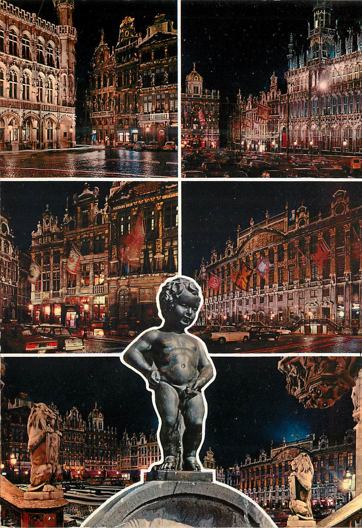 CPM Bruxelles souvenir