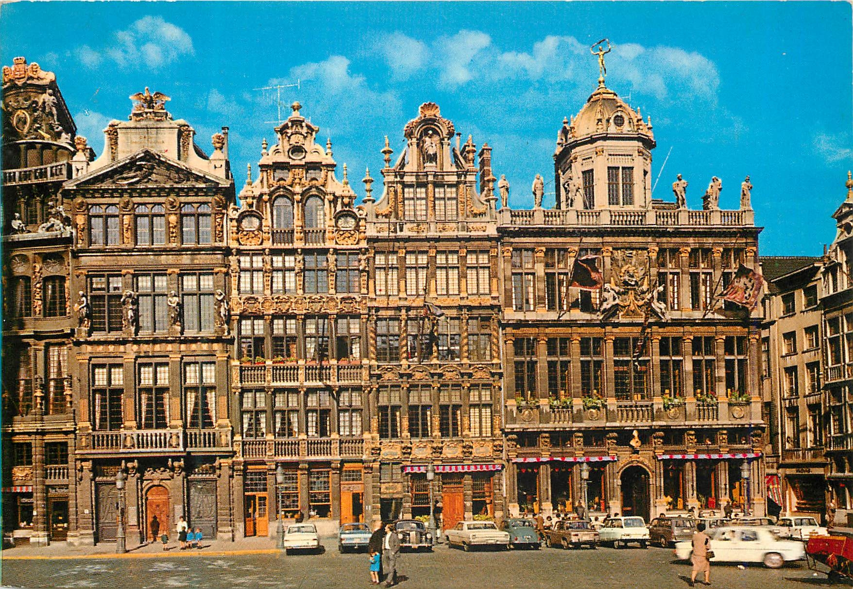 CPM Bruxelles un coin de la grand place