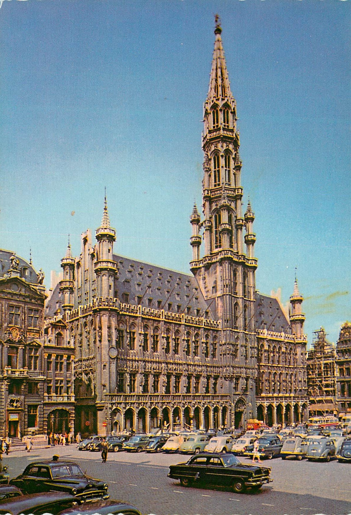 CPM Bruxelles grand place hotel de ville