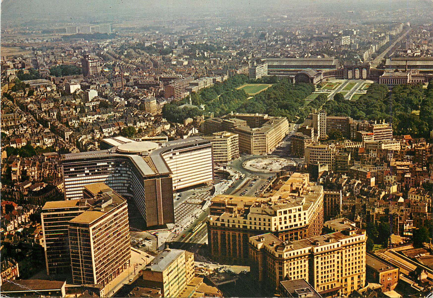 CPM Bruxelles les batiments de la communaute europeenne