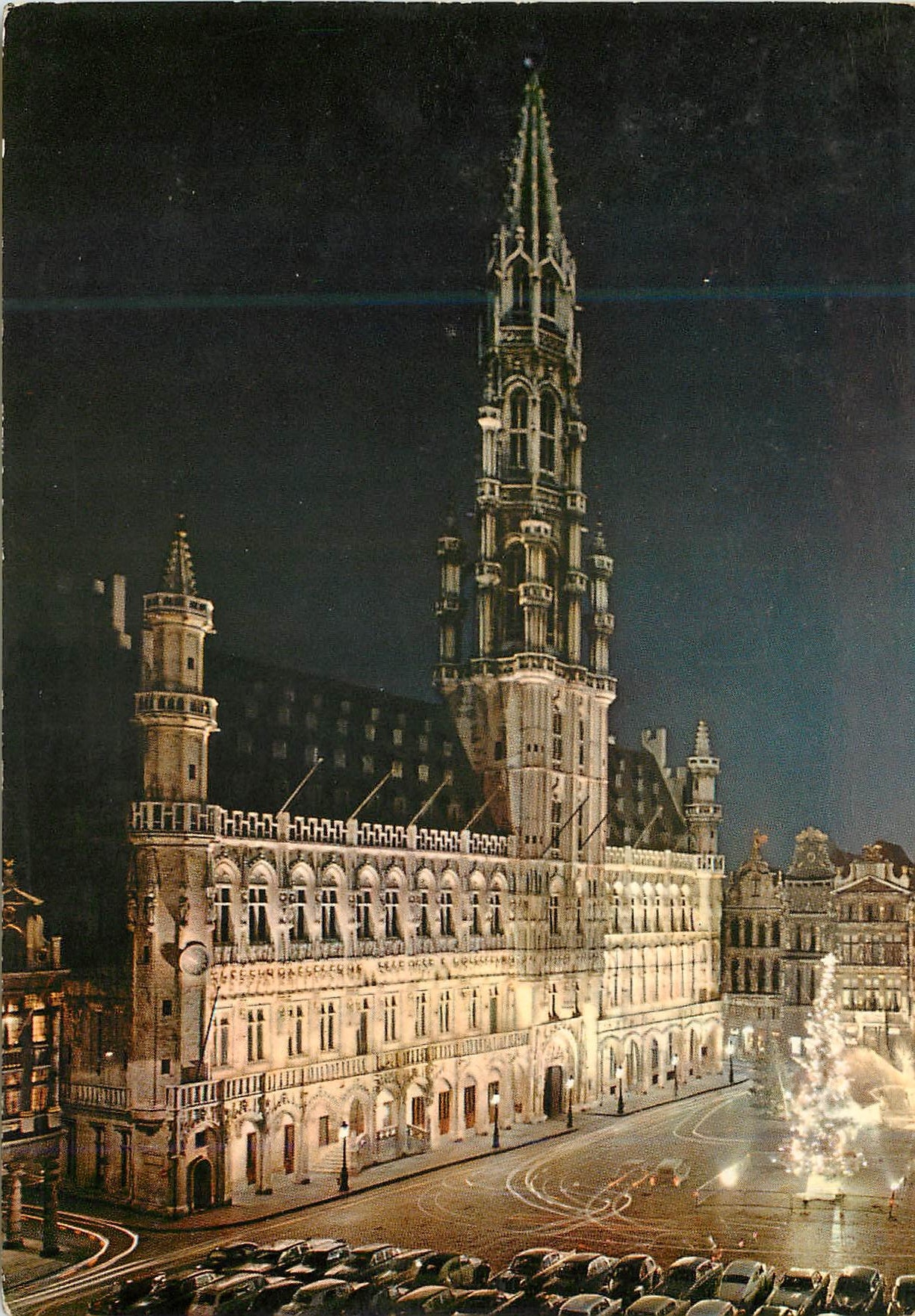 CPM Bruxelles grand place hotel de ville