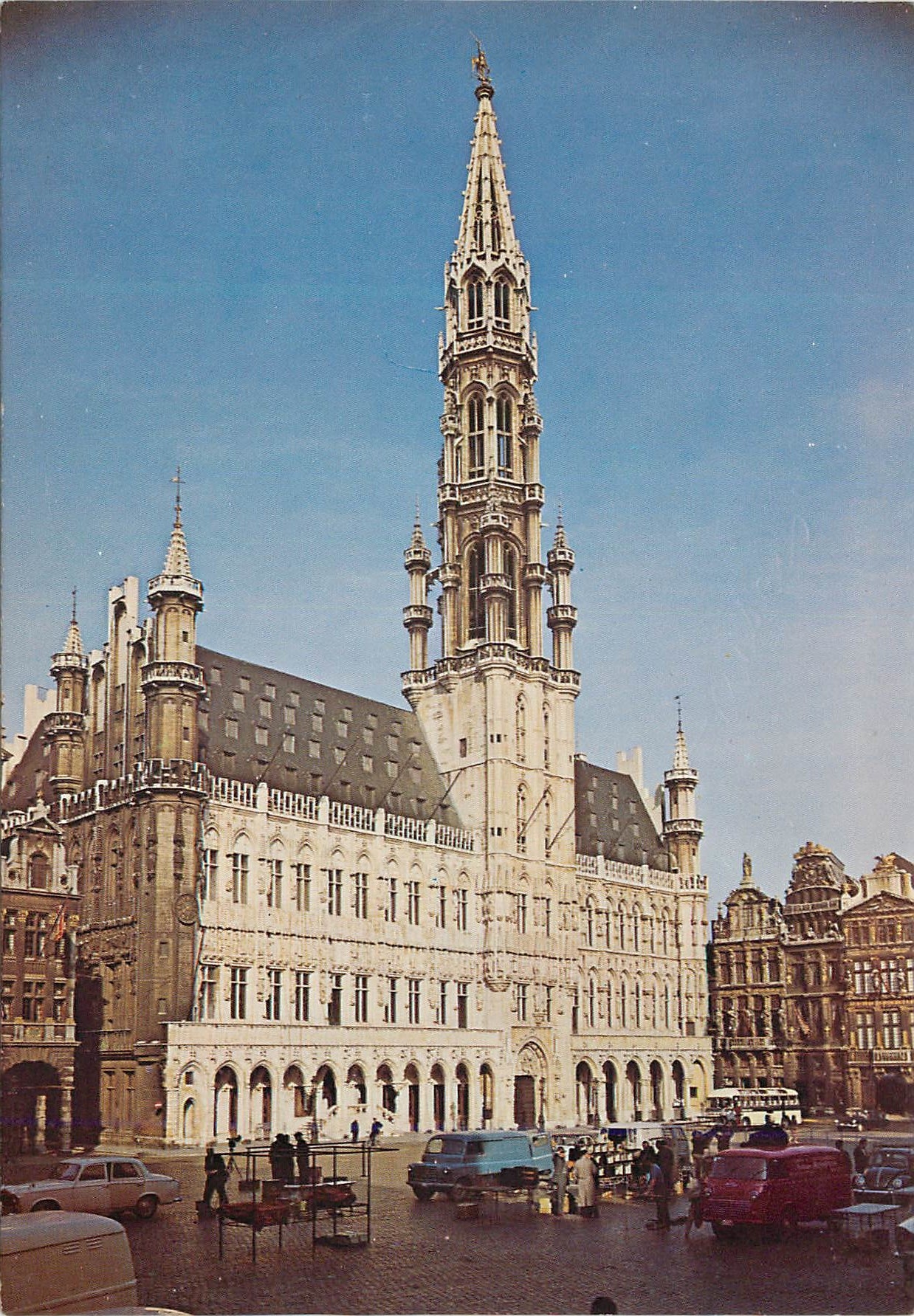 CPM Bruxelles hotel de ville