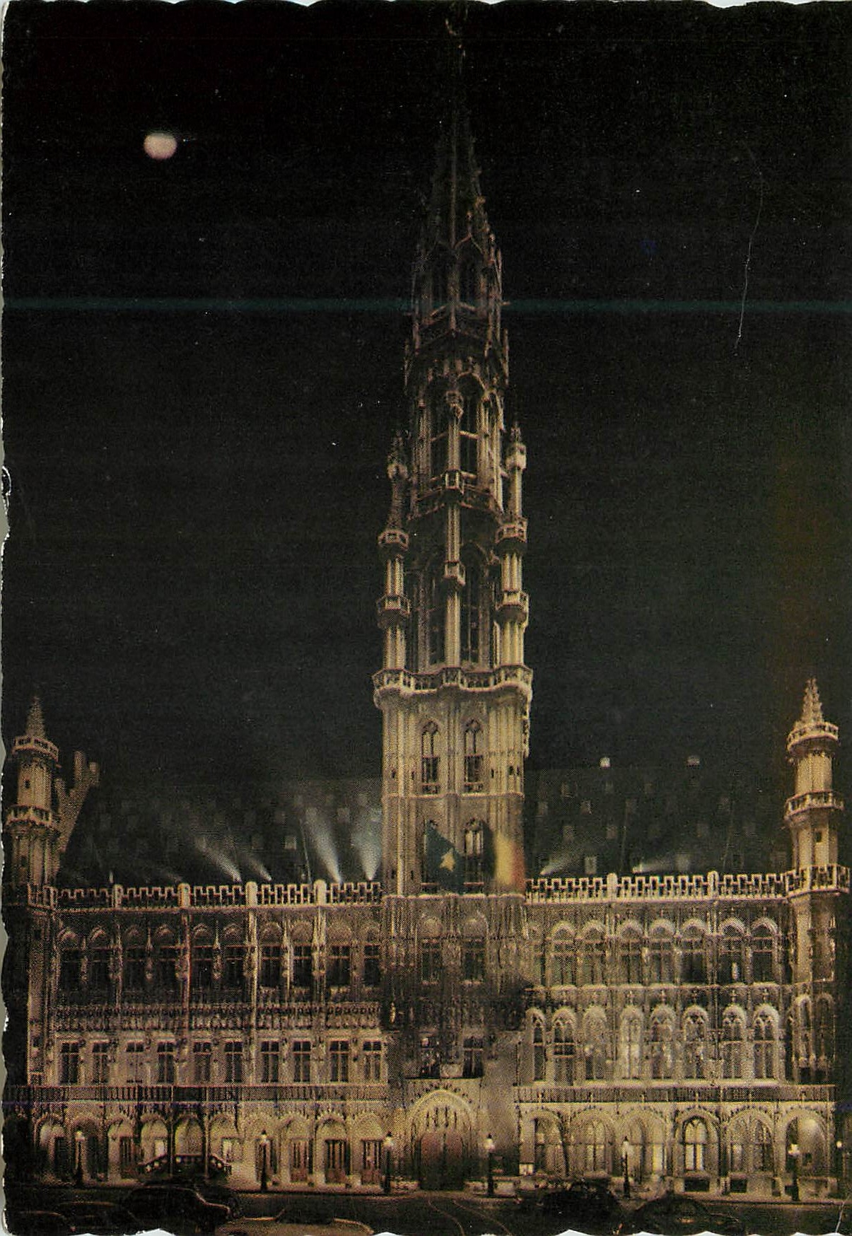 CPM Bruxelles hotel de ville