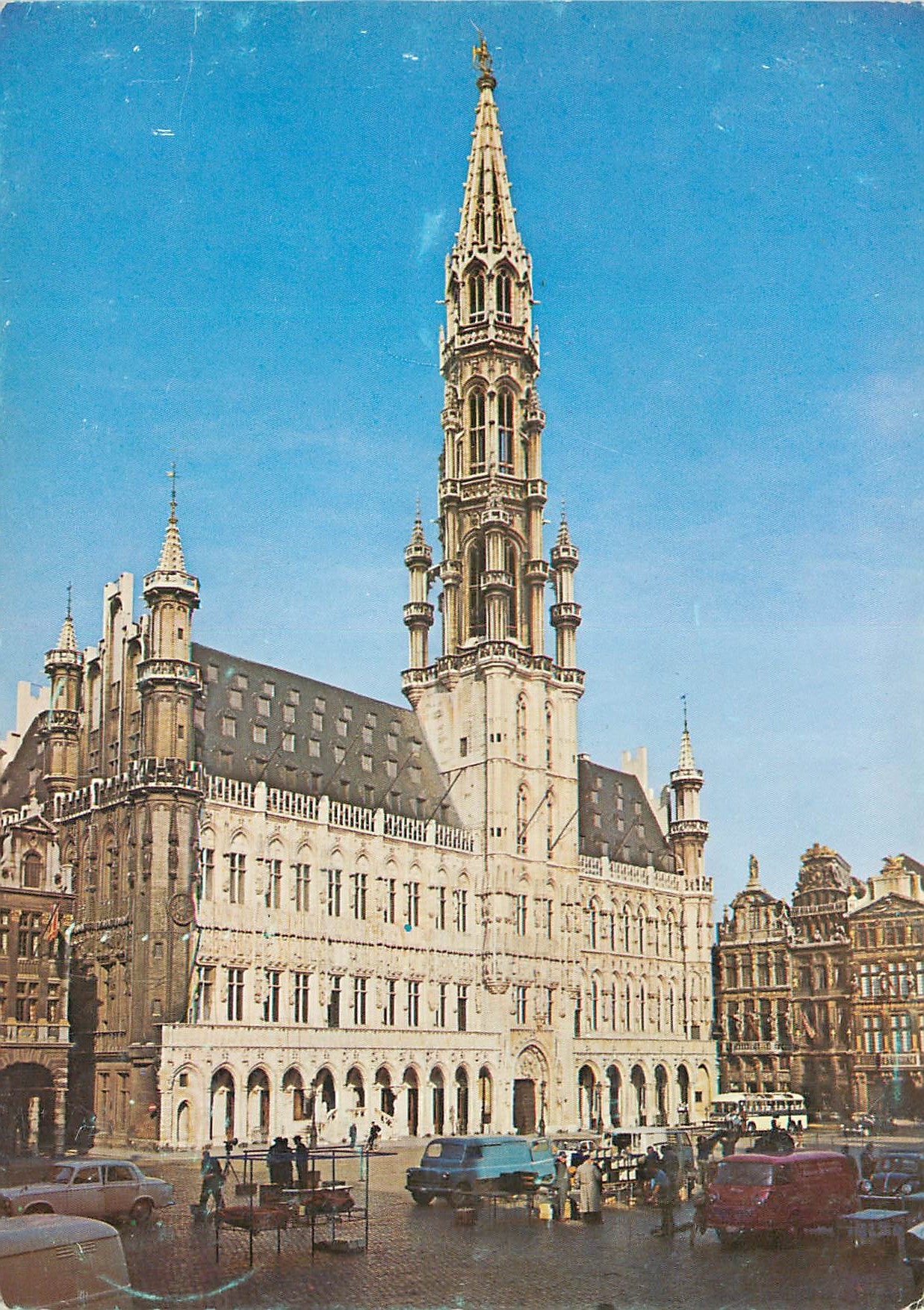 CPM Bruxelles hotel de ville