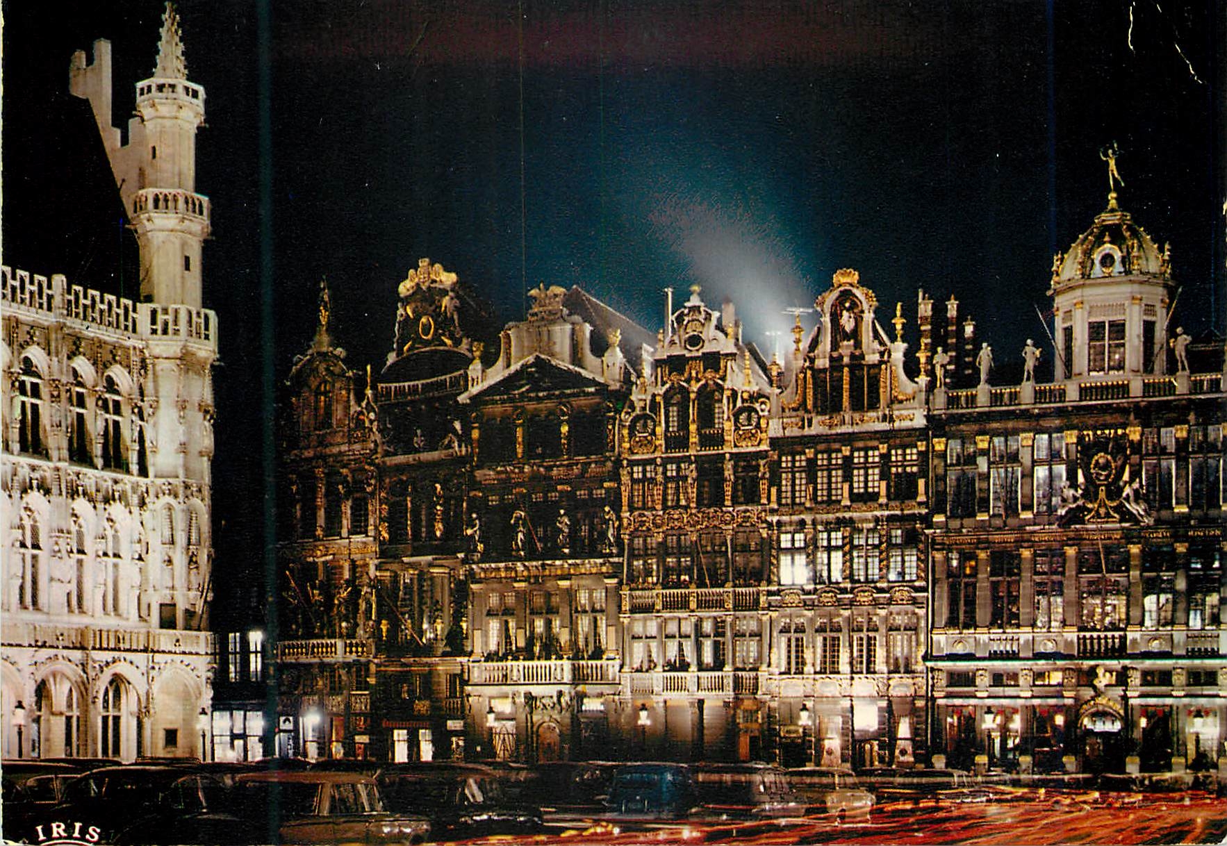 CPM Bruxelles illumination grand place