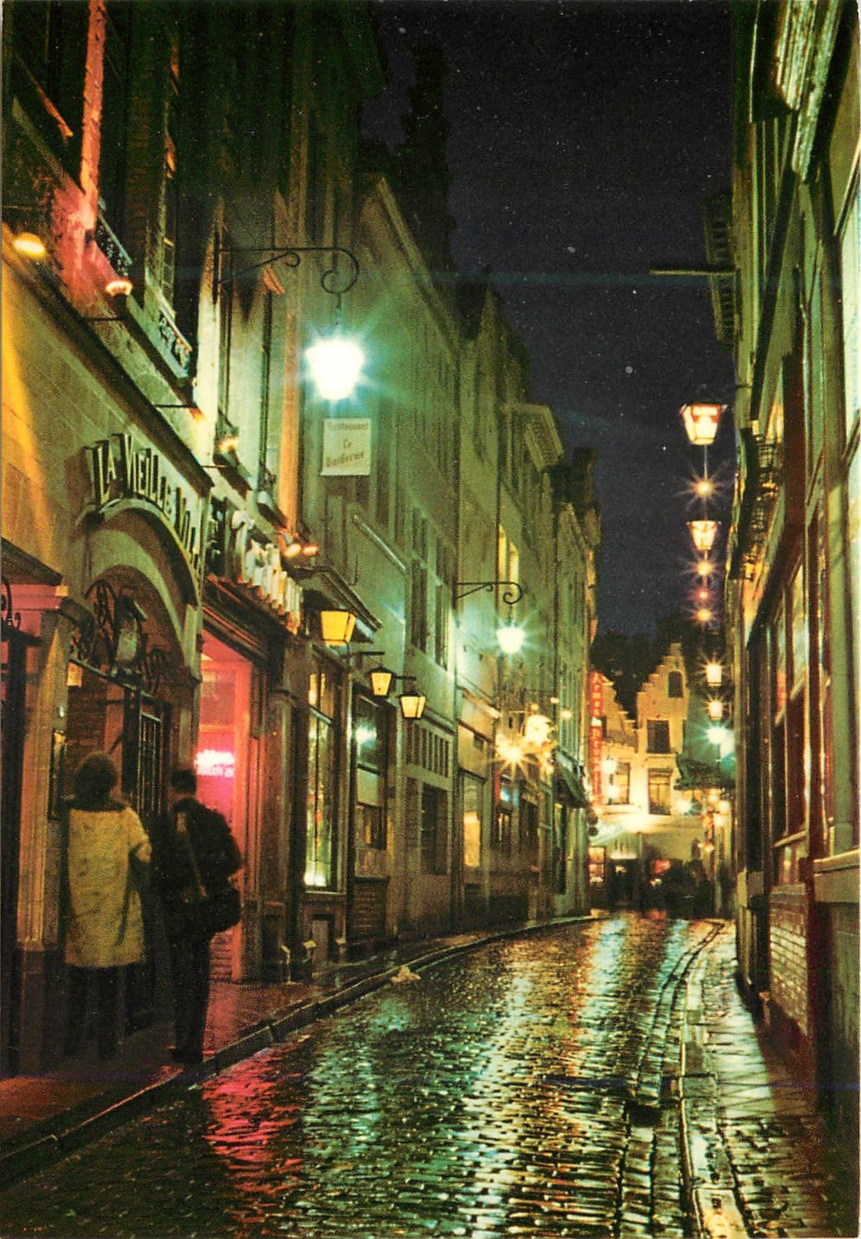 CPM Bruxelles petite rue des bouchers