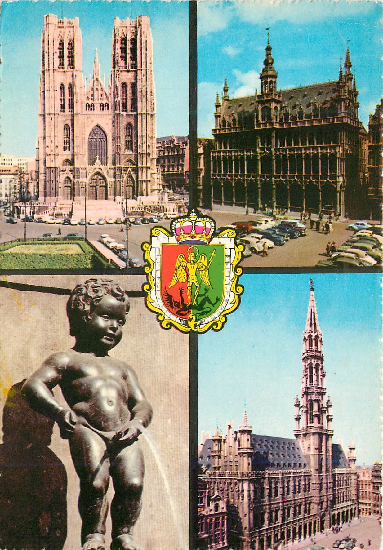 CPM Bruxelles souvenir Manneken Pis