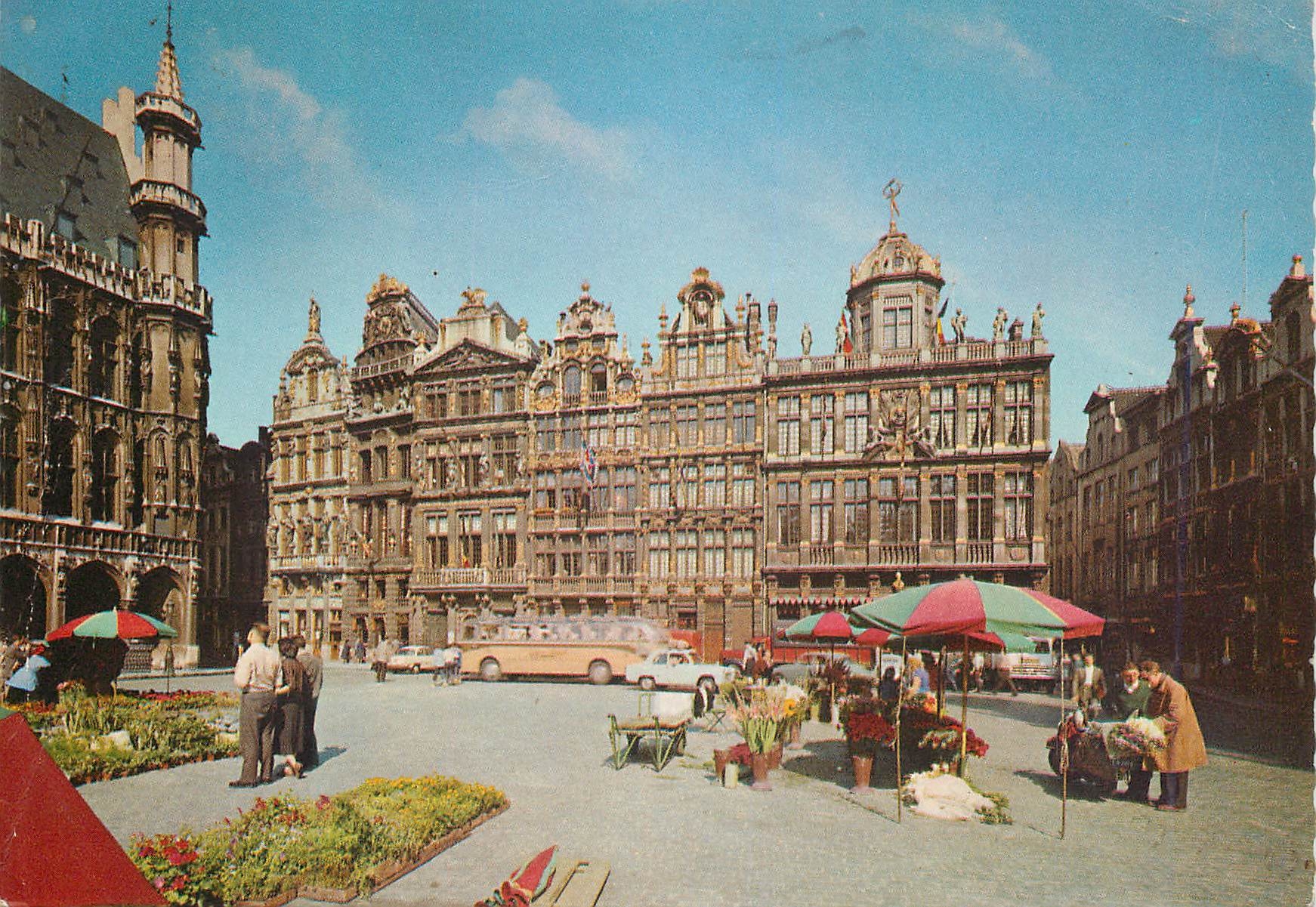 CPM Bruxelles grand place les maisons des corporations