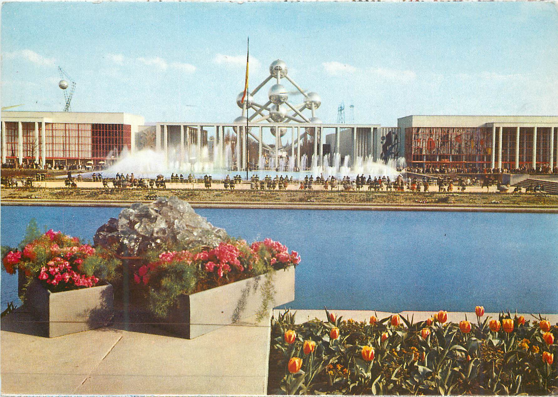 Atomium — Exposition Universelle de Bruxelles 1958 — Éditeur Epicarte n°1.318