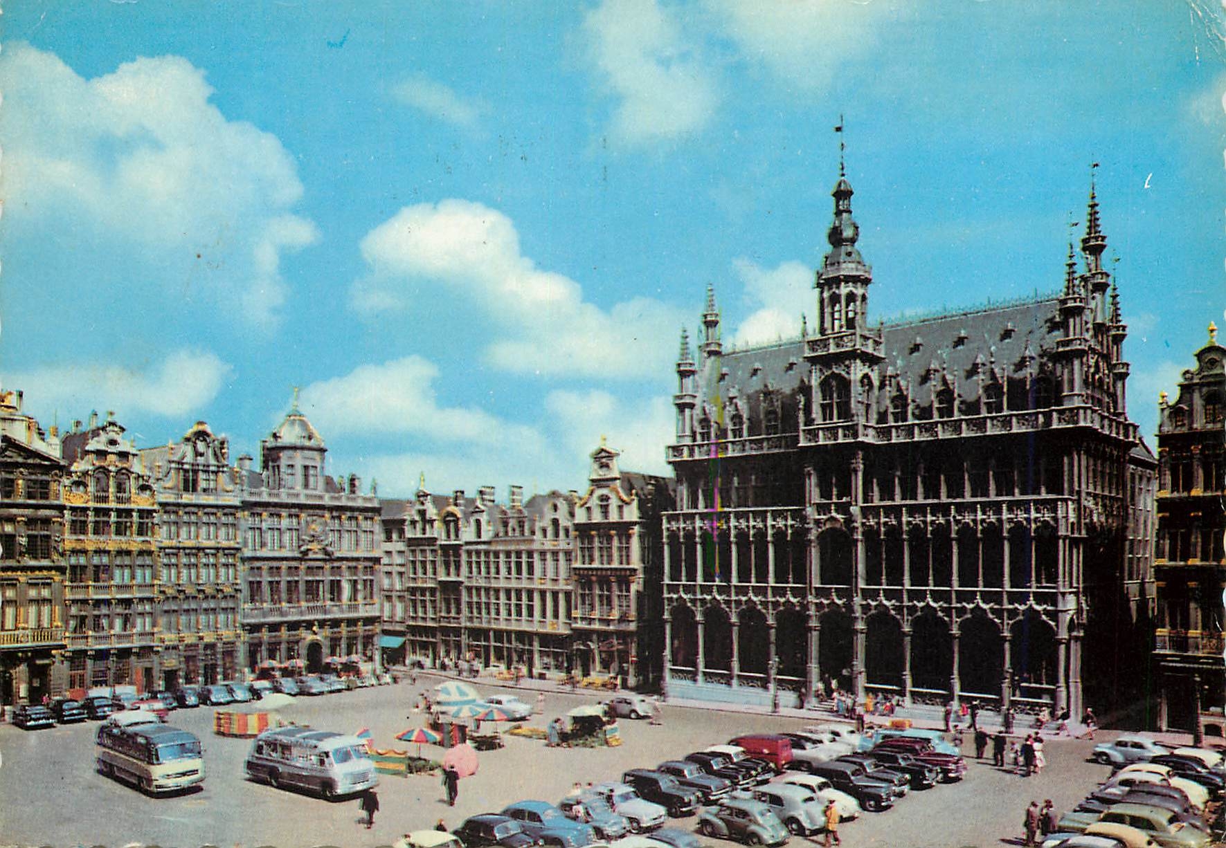 CPM Bruxelles grand place maison du roi