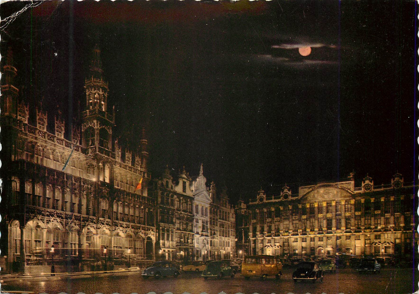 CPM Bruxelles un coin de la grand place
