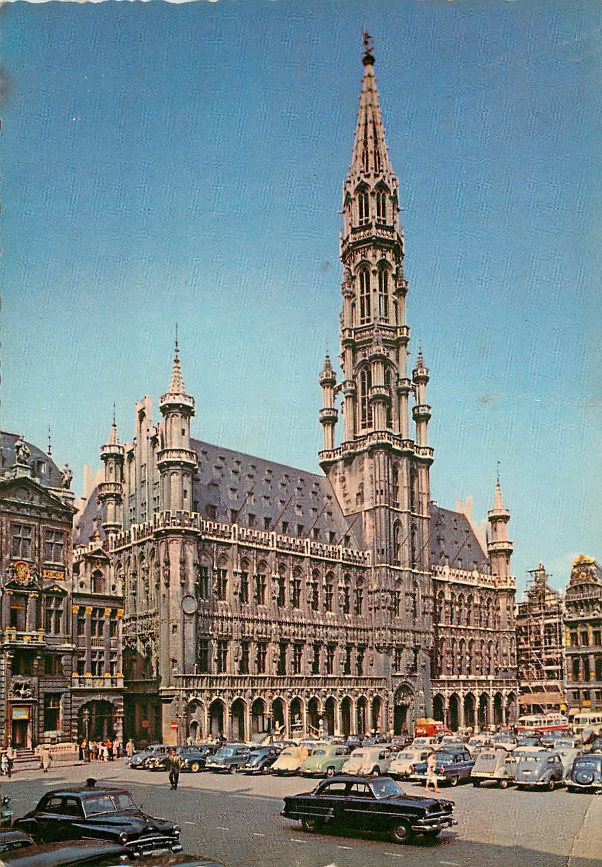 Bruxelles, Grand-Place — Hôtel de Ville — éditeur non identifié