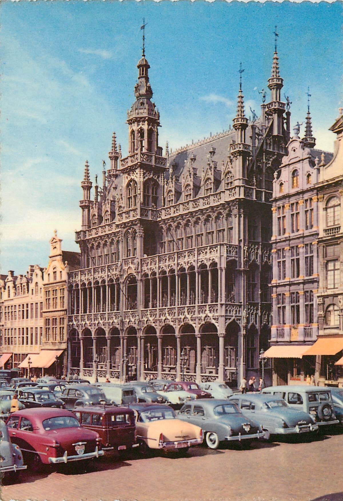 CPM Bruxelles grand place maison du roi Automobile