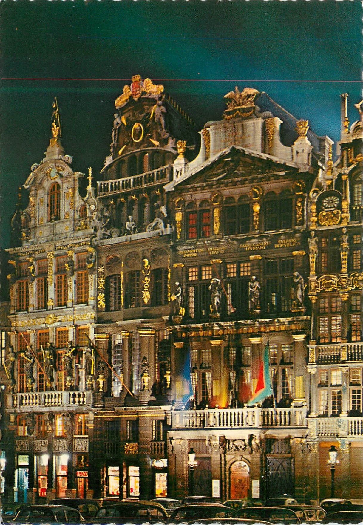 CPM Bruxelles un coin de la grand place