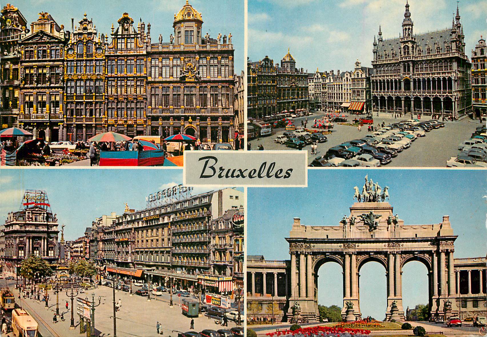 CPM Bruxelles vues generales