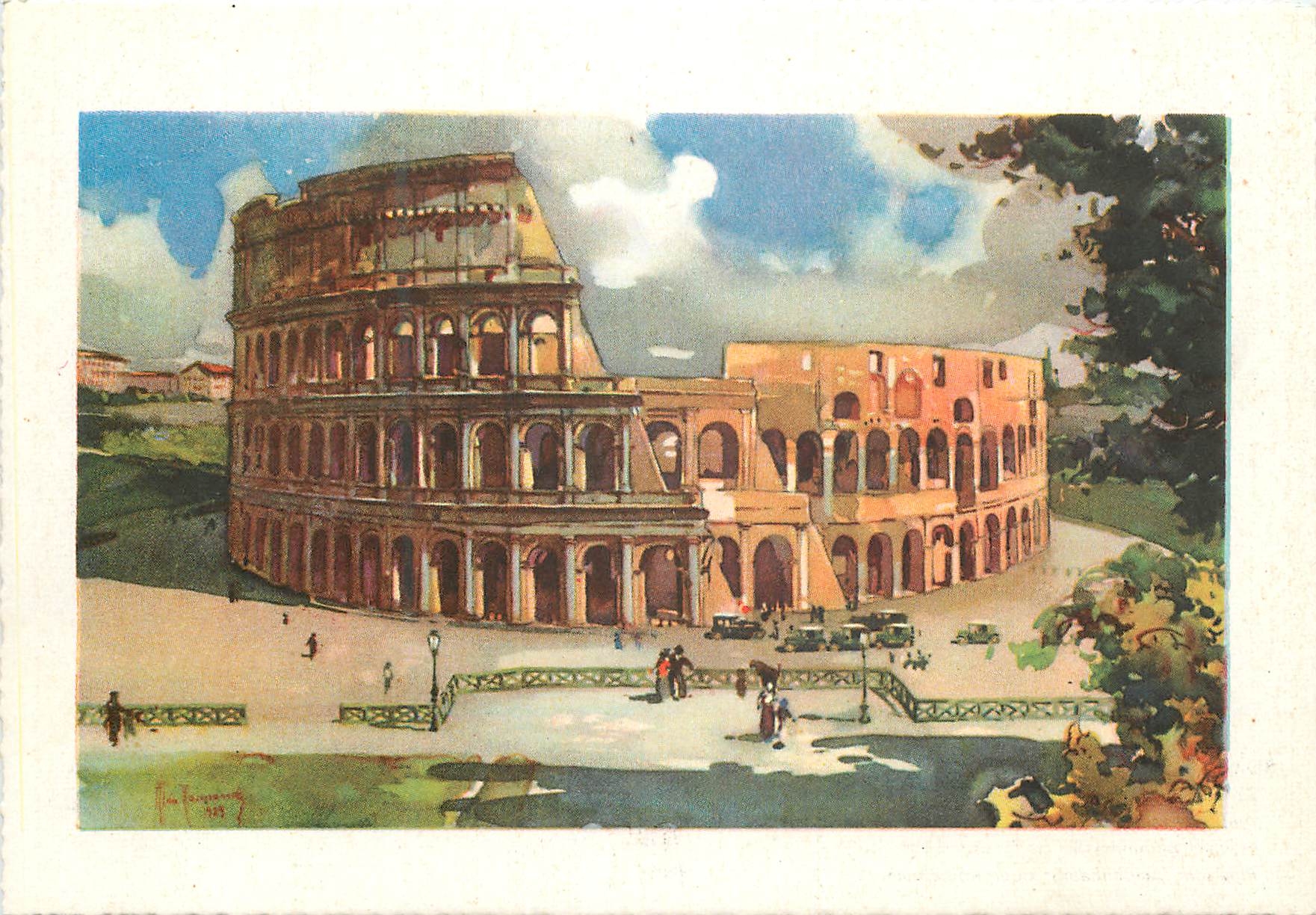CPM Roma amphitheatre flavion ou colisee