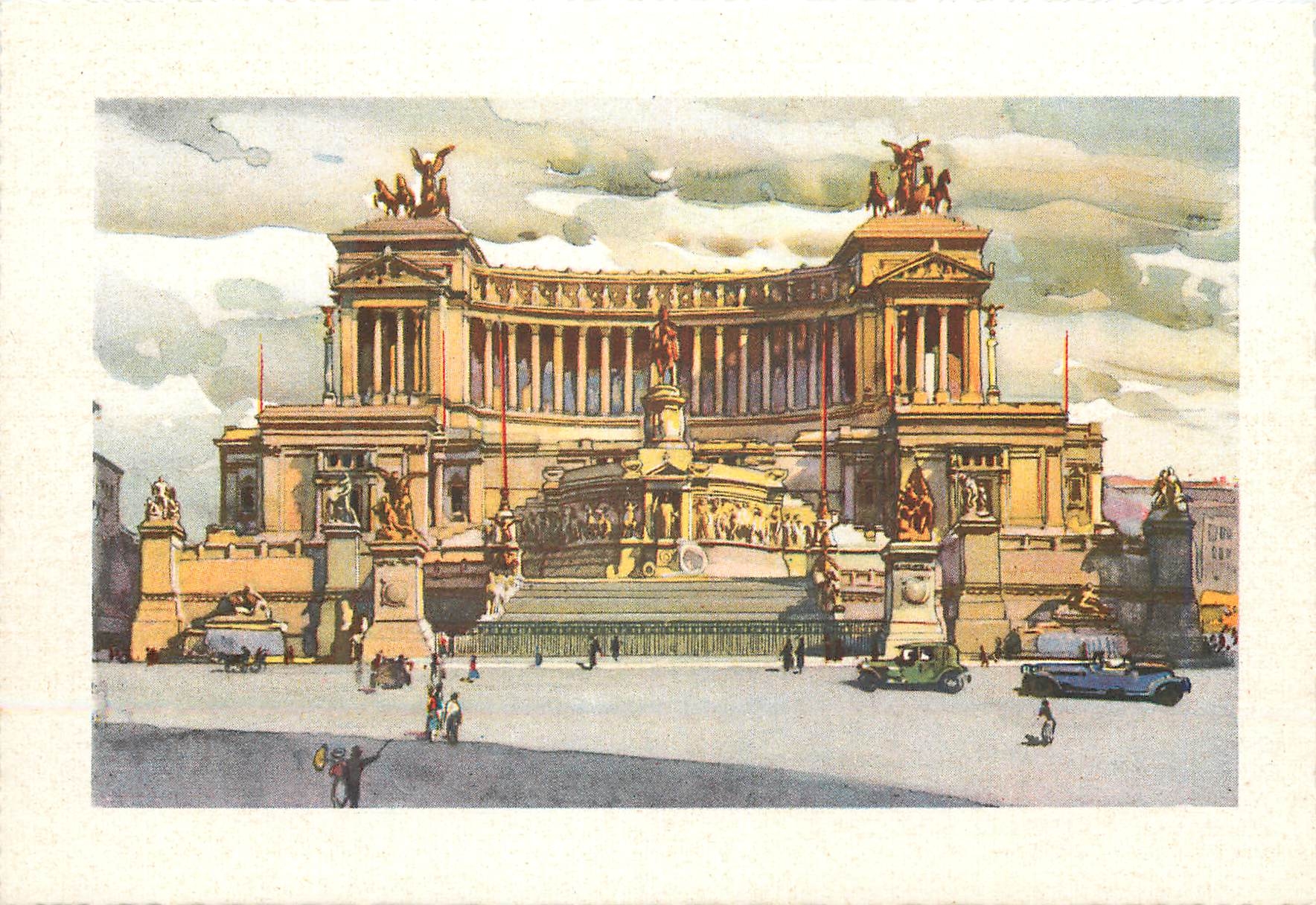 CPM Roma monument a victor emmanuel II