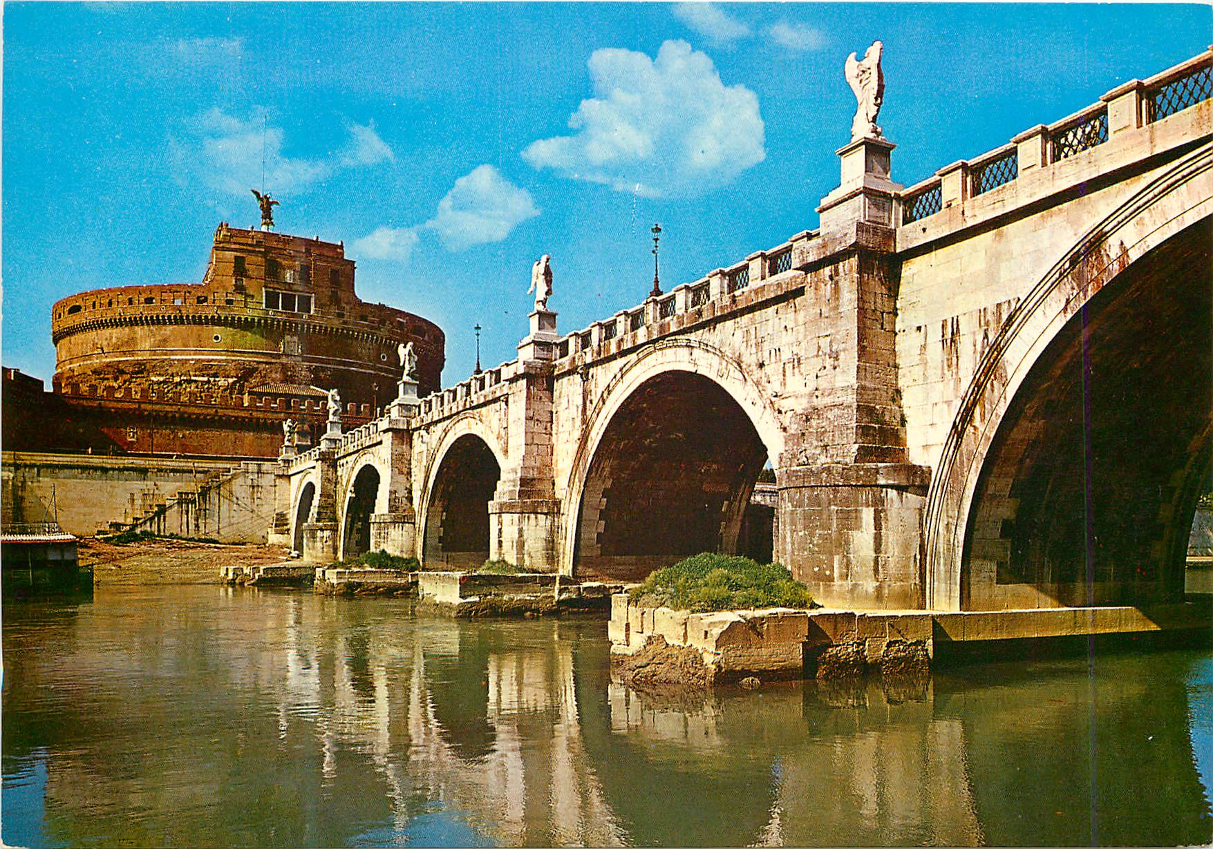 CPM Roma chateau s angelo du tibre