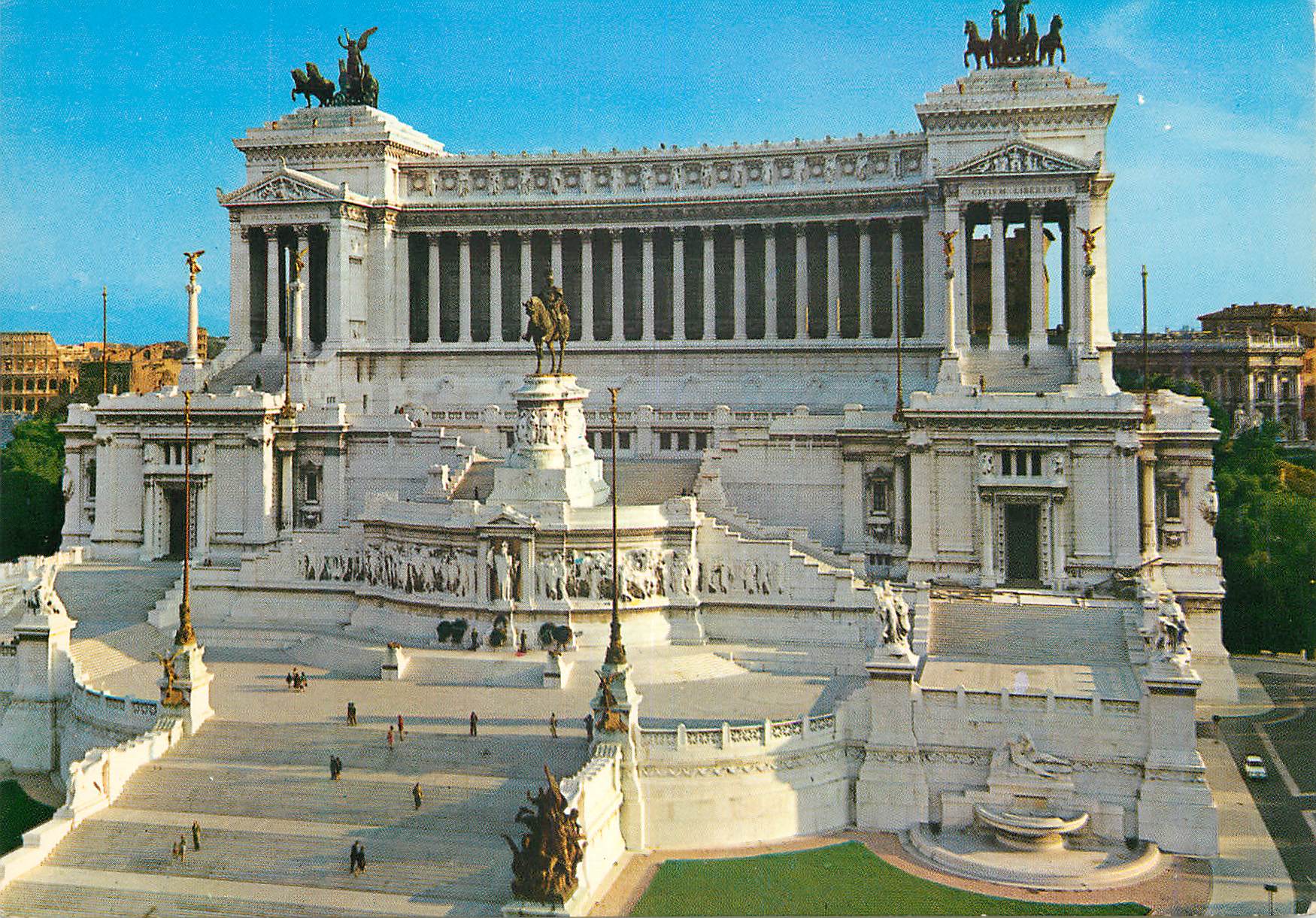 CPM  Roma l'autel de la patrie