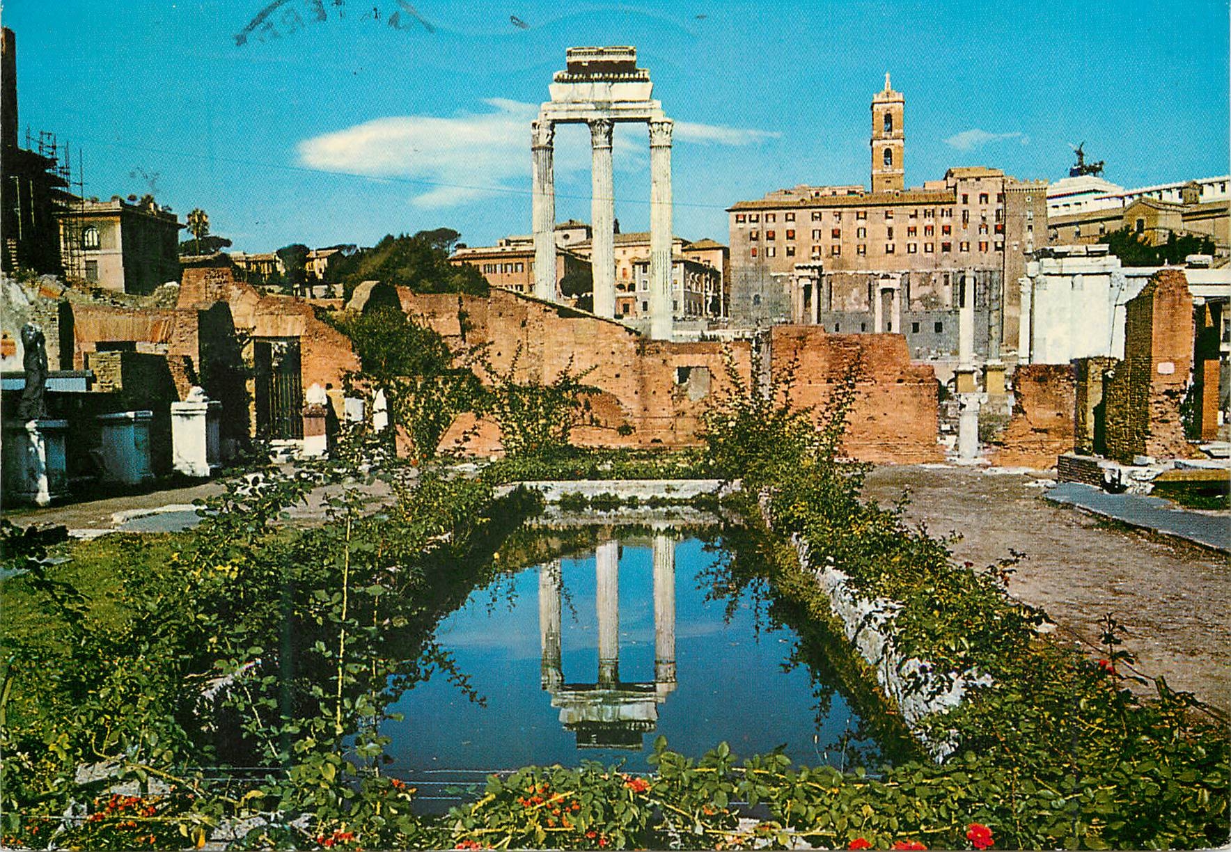 CPM Roma Forum Romain Temple de Castor et Pollux