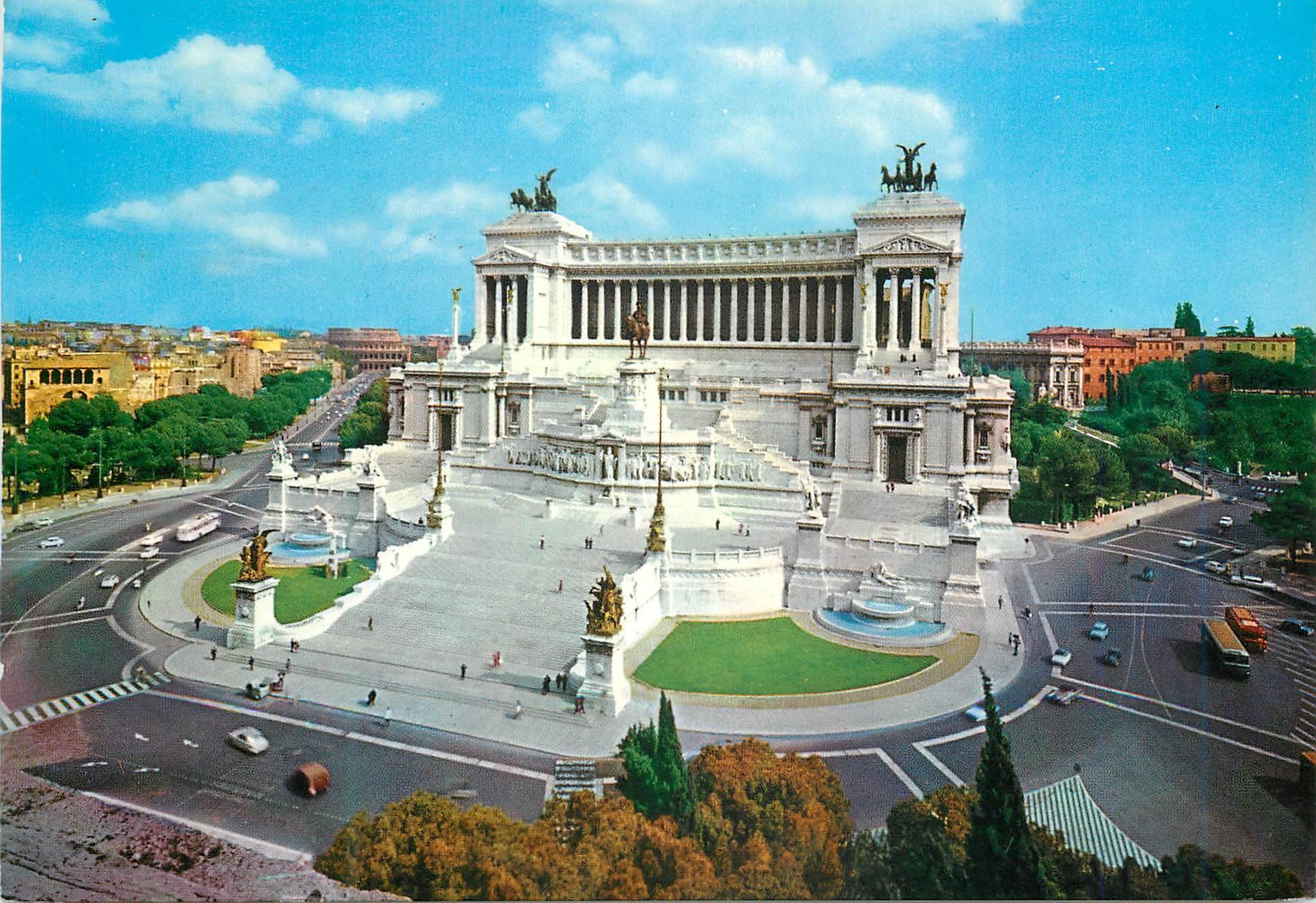 CPM Roma Monument a Victor Emanuel II