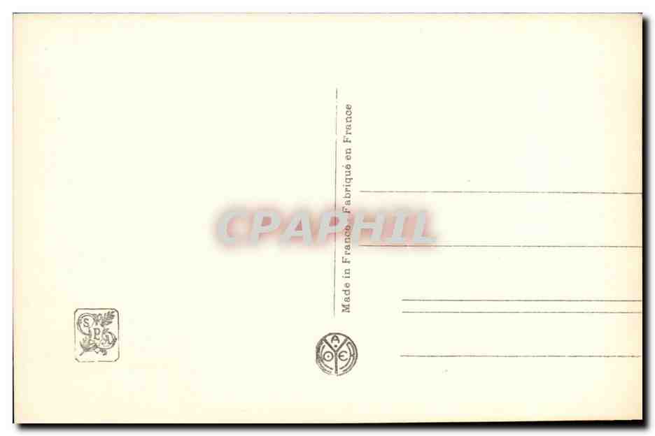 CPA Salon de Paris planquette Boeufs et travaux ecossais  — Rückseite
