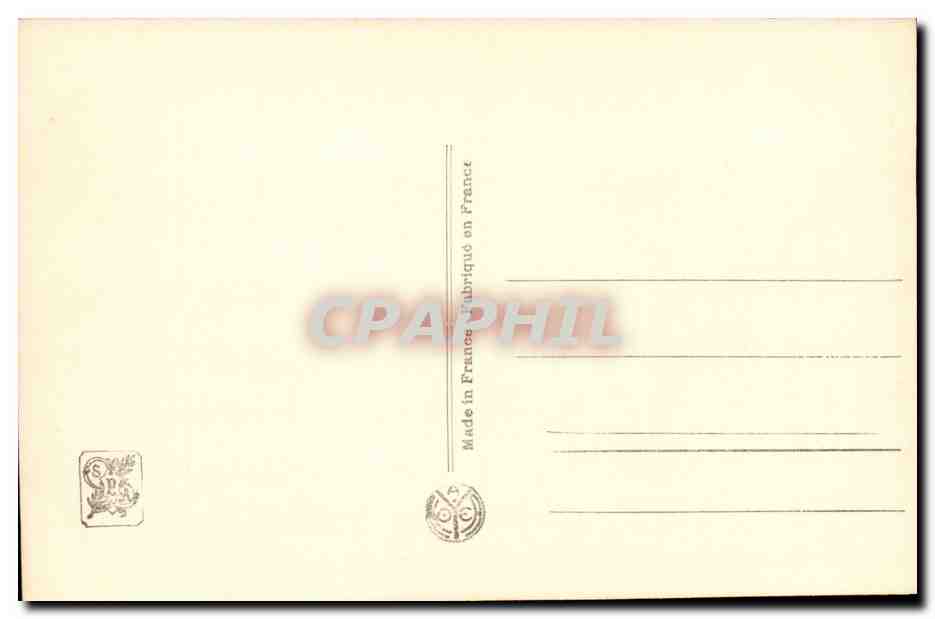 CPA Salon de Paris J La ronze Milly ou la terre antale Lamartine adolescent — Back