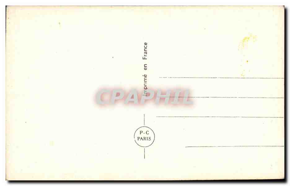 Fantaisie Voeux CPA Voeux Femme — Verso