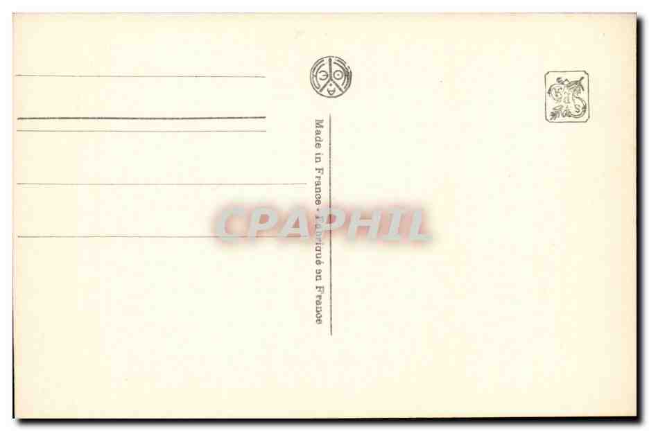 Fantaisie CPA Salon de Paris A Rigolot Effet de neige — Rückseite