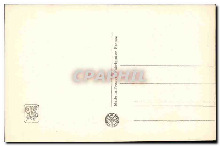 Fantaisie CPA Planquette Boeufs et taureaux ecossais (bulls) — Rückseite
