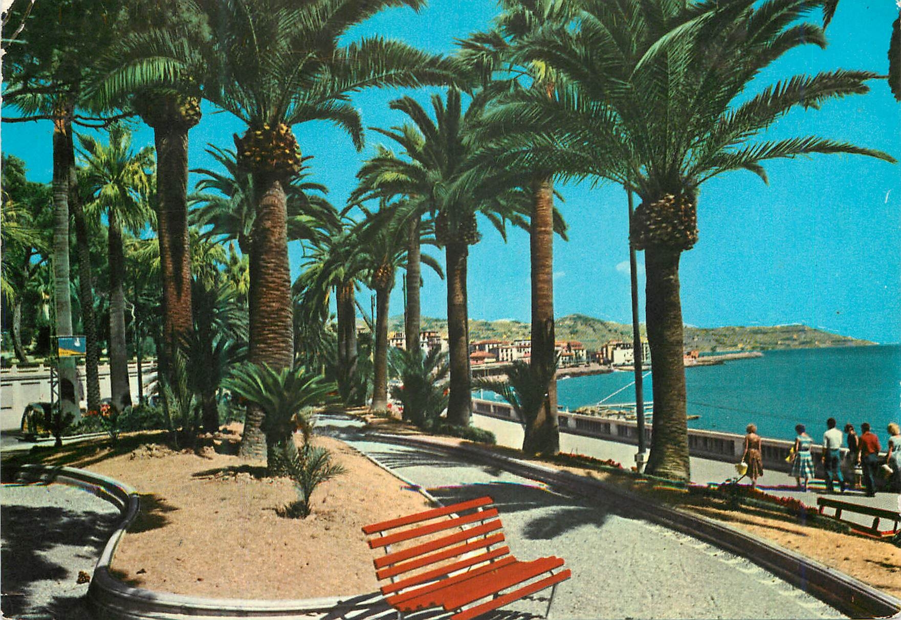 CPM San Remo Riviera dei Fiori Palmer de Rue Imperatrice
