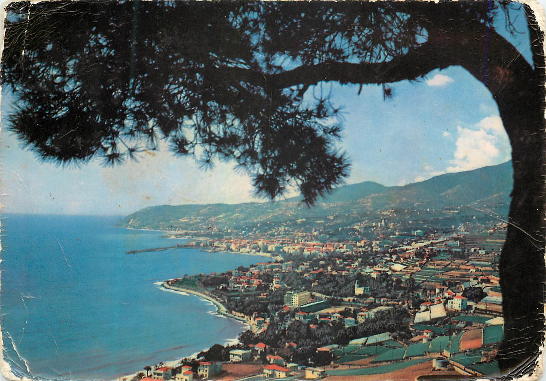 CPM San Remo Riviera dei fiori Panorama de levante