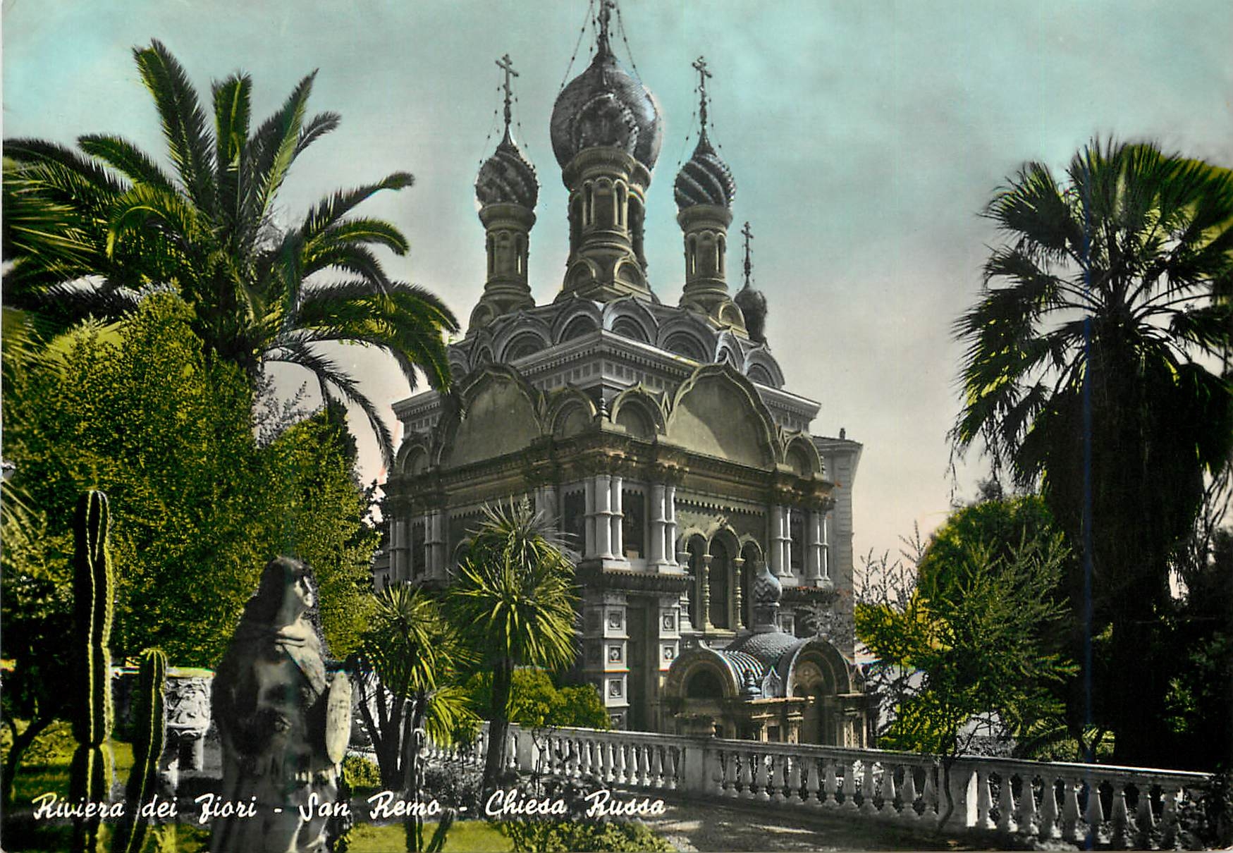 CPM San Remo Riviera dei fiori Eglise Russe