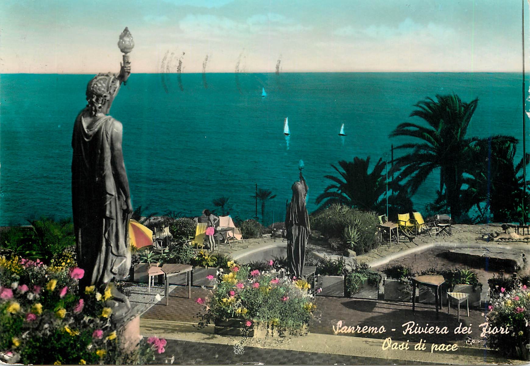 CPM San Remo Riviera dei fiori Une oasis de Paix