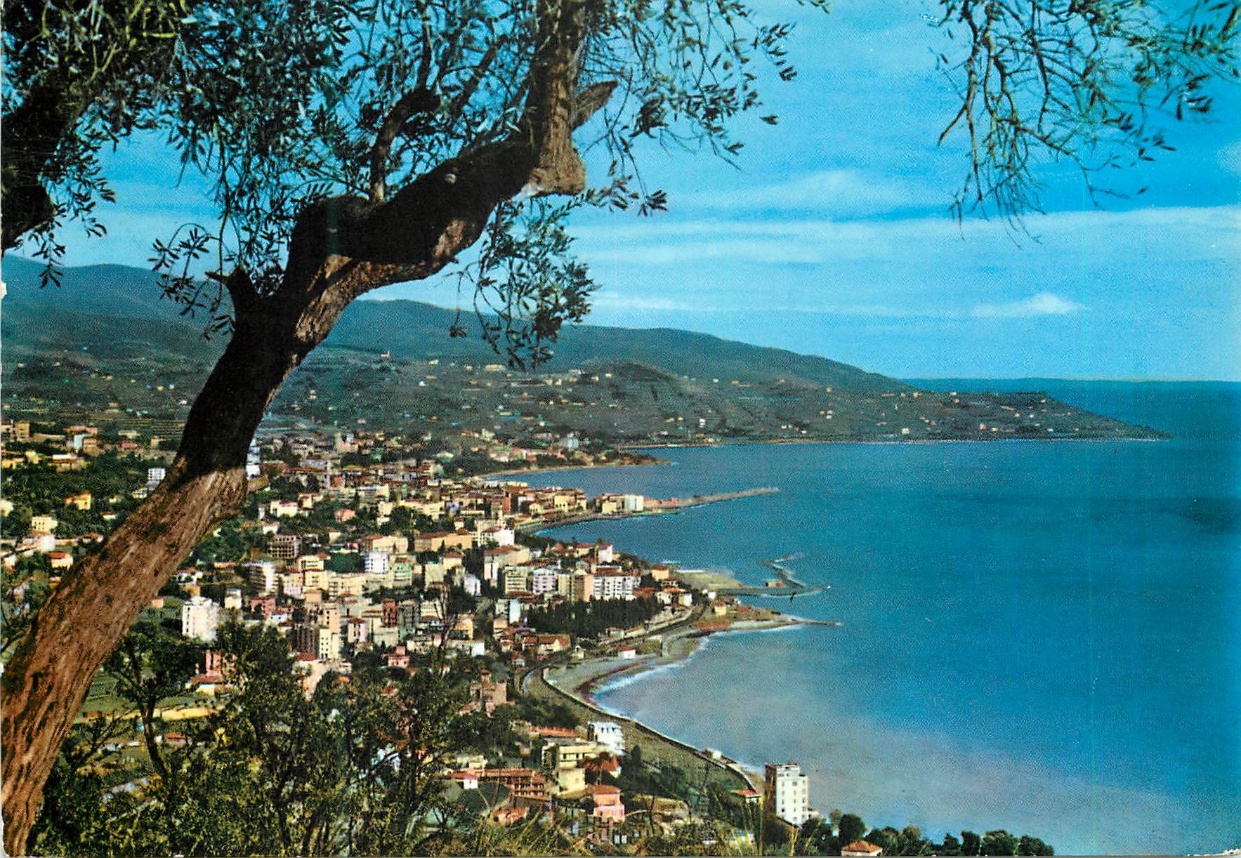 CPM San Remo Riviera dei fiori Cote des Fleurs Panorama de l'ouest