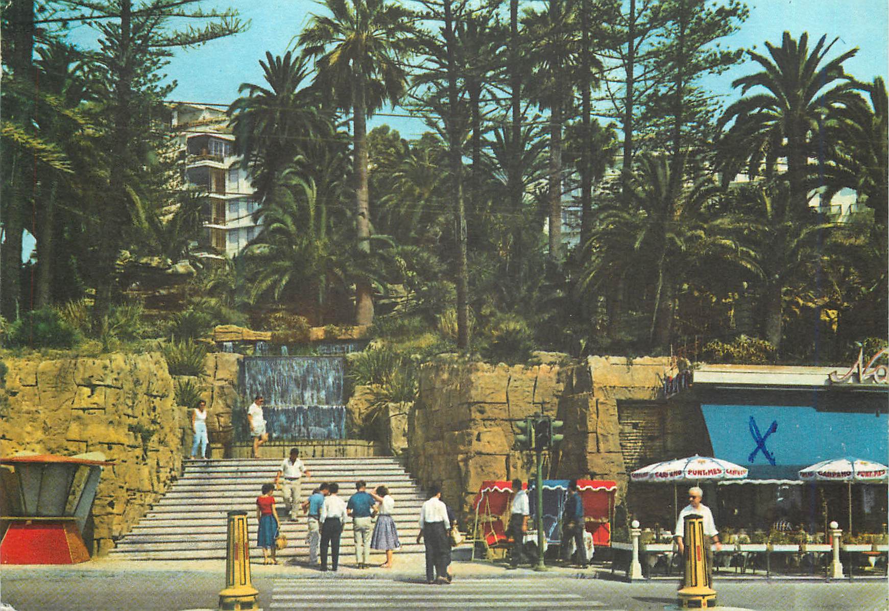 CPM San Remo Riviera dei fiori La Fontaine du Parc Marsigila